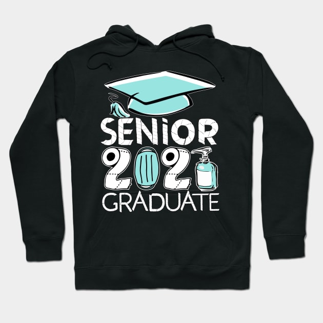 senior 2021 graduate Hoodie by Bghight Colors